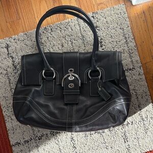Coach vintage Soho satchel black